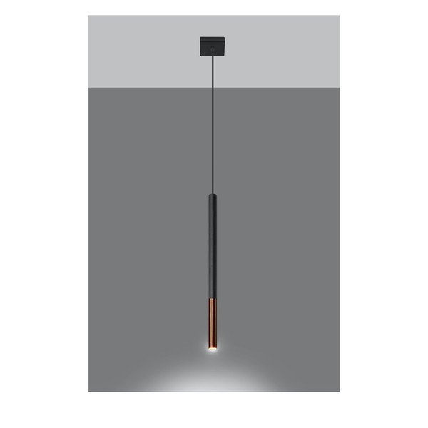 Lustră Sollux Asarot, negru-image-3
