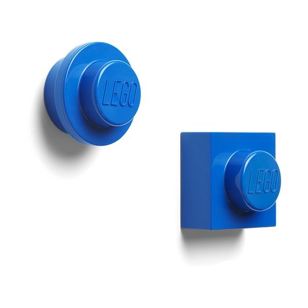 Set 2 magneți LEGO®, albastru