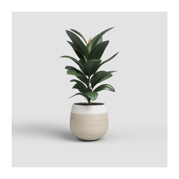 Ghiveci din ceramică făcut manual ø 20 cm Antheia – Artevasi-image-1