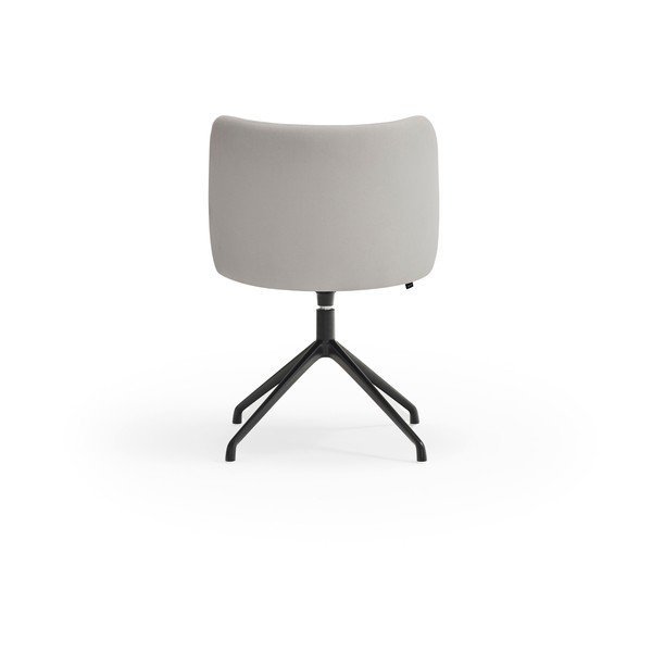 Scaun de sufragerie gri deschis tapițat Mogi – Teulat-image-2