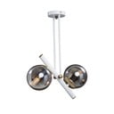 Lustră cu abajur din sticlă ø 15 cm Libra – Squid Lighting