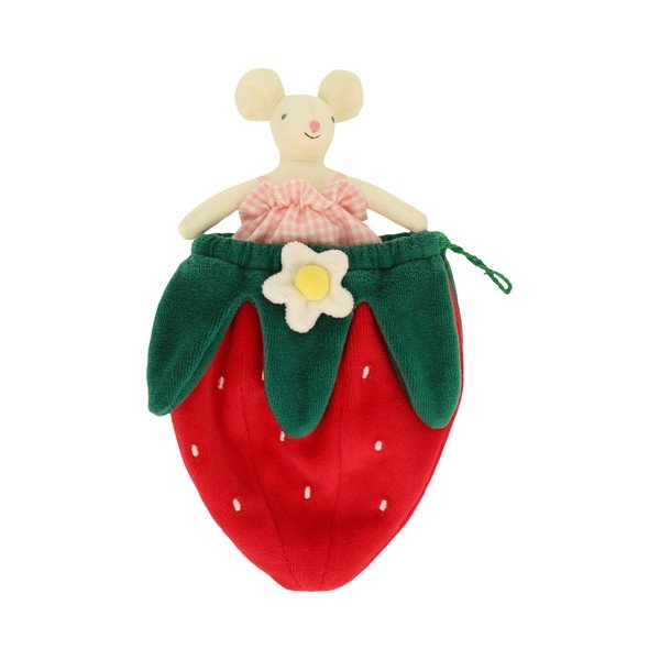 Jucărie de pluș Strawberry Mouse – Meri Meri