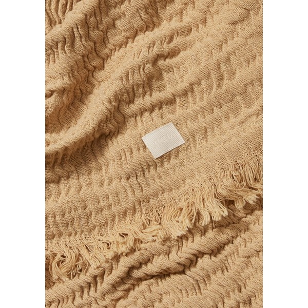 Cuvertură bej pentru pat dublu 240x260 cm Reloved – JUNA-image-2