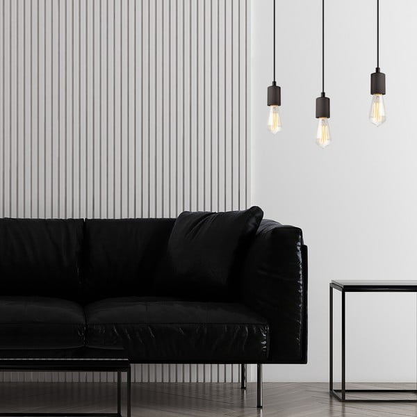 Lustră neagră Leon – LAMKUR-image-3