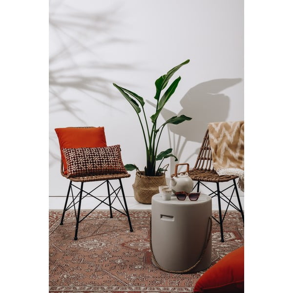 Pled din amestec de bumbac Euromant Mallorca, 140 x 180 cm, maro-image-3