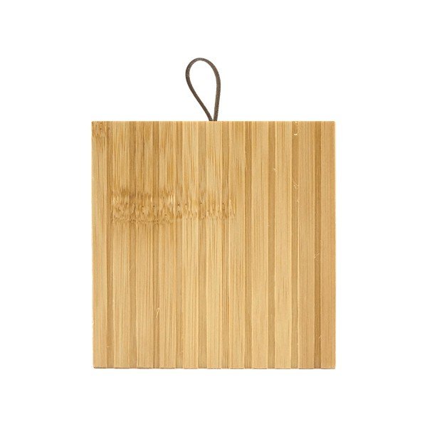 Organizator de baie în culoare naturală pentru dischete demachiante din bambus Hanoi – douceur d'intérieur-image-3