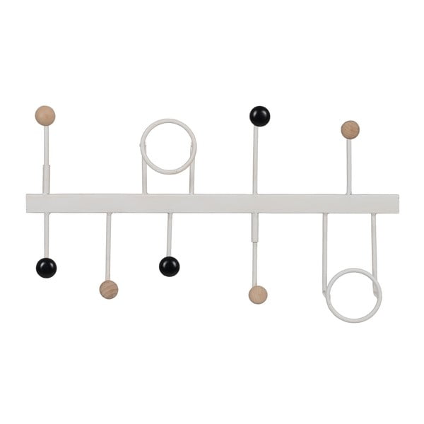 Cuier de perete alb din metal – Ixia