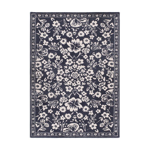 Covor albastru închis 80x150 cm Amara – Universal