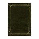 Covor verde închis țesut manual din lână 160x230 cm Gatsby – Flair Rugs