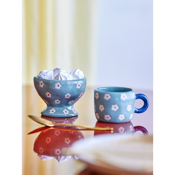 Bol pentru copii albastru din ceramică ø 9 cm Nini – Bloomingville-image-2