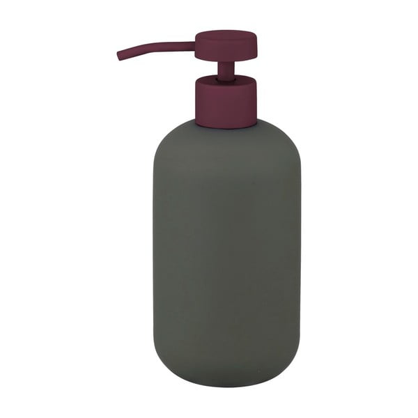 Dozator de săpun lichid verde închis din ceramică 120 ml Lotus Play – Mette Ditmer Denmark-image-2