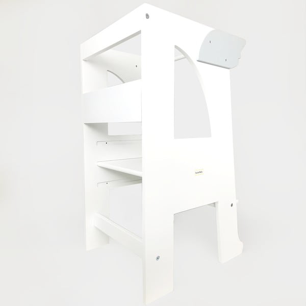 Bară albă pentru partea din față a turnului de învățare Montessori - Rocket Baby-image-1