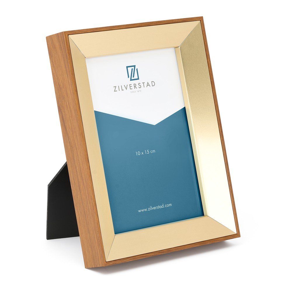 RamÄfoto alÄu0083mie cu picior de susÈu009Binere din metal 13,5x18,5 cm Marseille âu0080Zilverstad