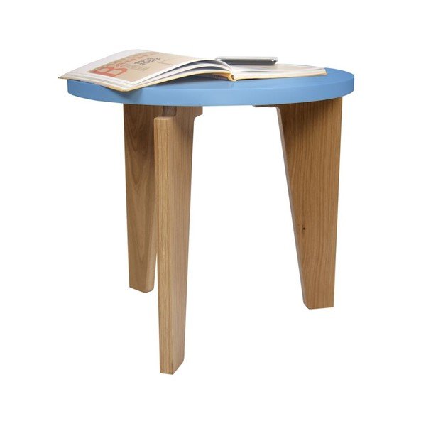 Măsuță auxiliară TemaHome Magnolia, albastru-image-1