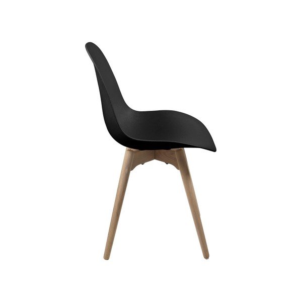Set 2 scaune Actona Scramble Dining Set, negru-image-1