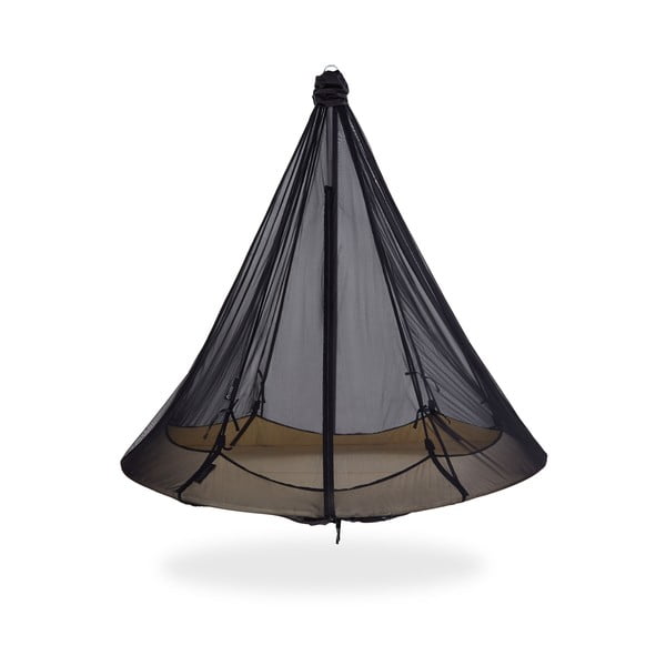 Plasă de țânțari neagră pentru leagăn ø 180 cm - Hangout Pod-image-1