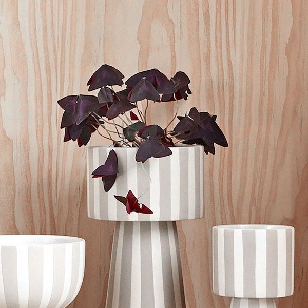 Ghiveci decorativ din gresie ø 15 cm Toppu – OYOY Living Design-image-1