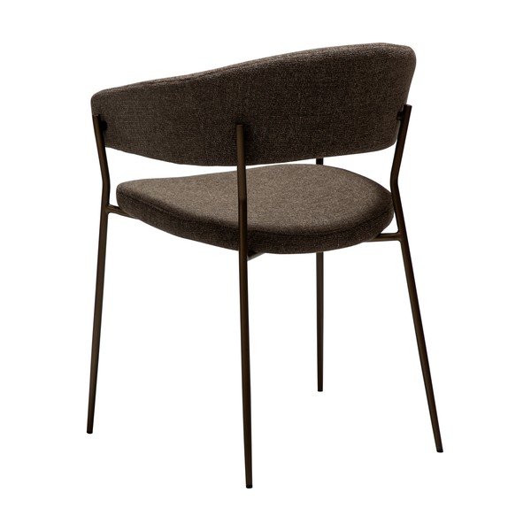 Scaun de dining maro cu cotiere Reboot – DAN-FORM Denmark-image-4