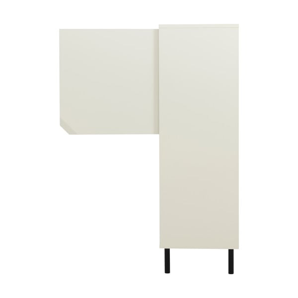 Bibliotecă albă 118x137 cm Corner - Tenzo-image-3