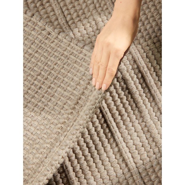 Covor tip traversă bej țesut manual din lână 80x250 cm Camden Parker – Ted Baker-image-4