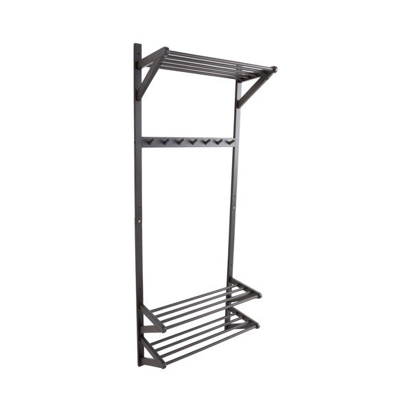 Set pentru hol negru din lemn de pin 75x190x32 cm Cole – Jotex