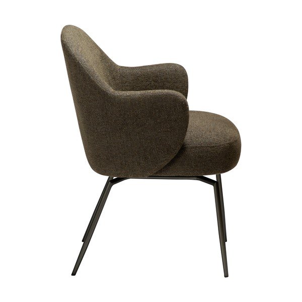 Scaun de living kaki cu cotiere/rotativ Bae – DAN-FORM Denmark-image-3