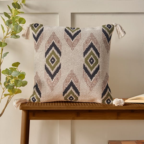 Pernă decorativă din bumbac 45x45 cm Emir Ika – Pineapple Elephant-image-1