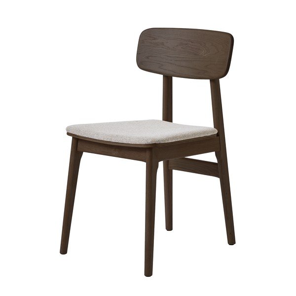 Scaun de dining maro tapițat Livo – Unique Furniture