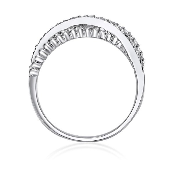 Inel Runaway Criss, 54, argintiu-image-1