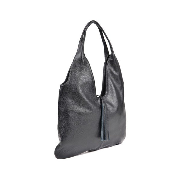 Geantă din piele Roberta M Paredo Nero, negru-image-2