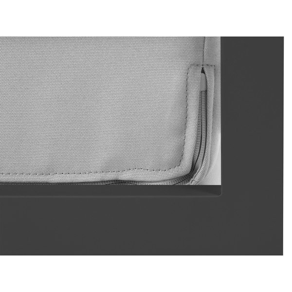 Fotoliu adecvat pentru exterior Calme Jardin Nicea, negru - gri-image-4