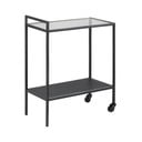 Măsuță auxiliară Actona Seaford, negru