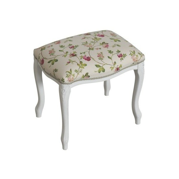 Taburet tapițat Rosebuds