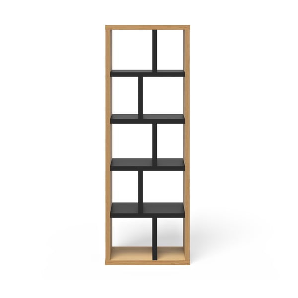 Bibliotecă cu aspect de lemn de stejar 70x198 cm Berlin – TemaHome-image-2