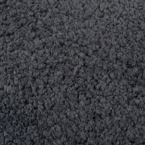 Covor gri închis lavabil rotund din fibre reciclate 180x180 cm Fluffy – Flair Rugs-image-2
