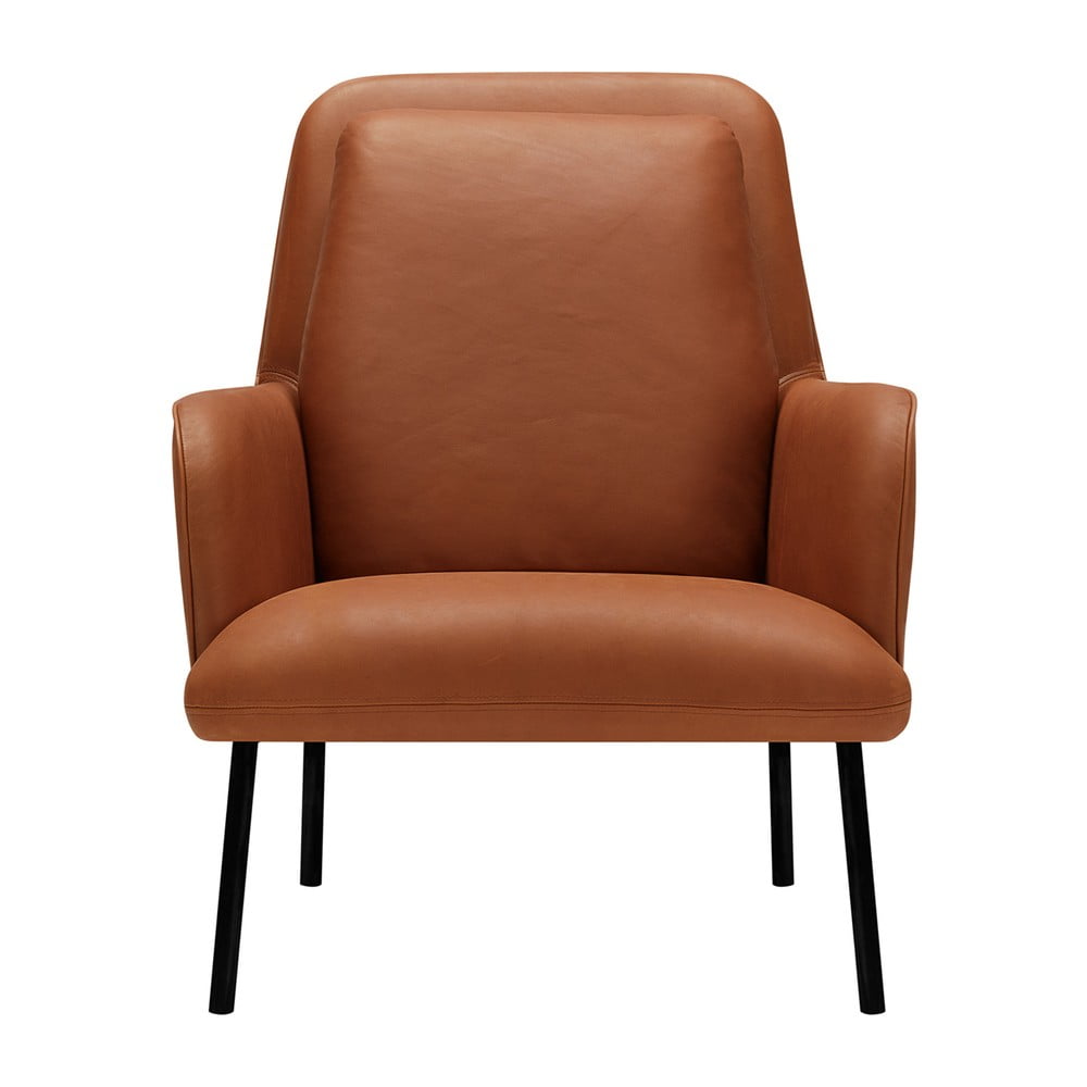 Fotoliu maro coniac Oliver – Sits