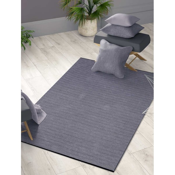 Covor lavabil gri 230x160 cm Toowoomba - Vitaus-image-1