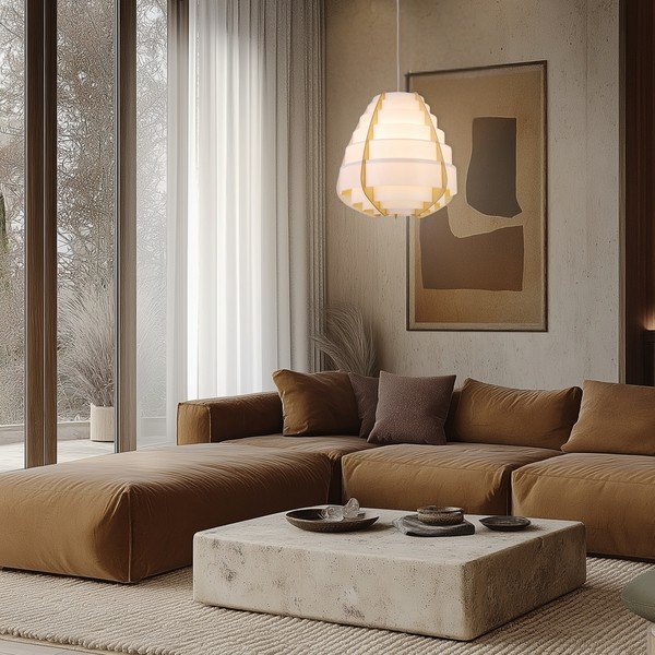 Lustră albă Nagoja – Candellux Lighting-image-1