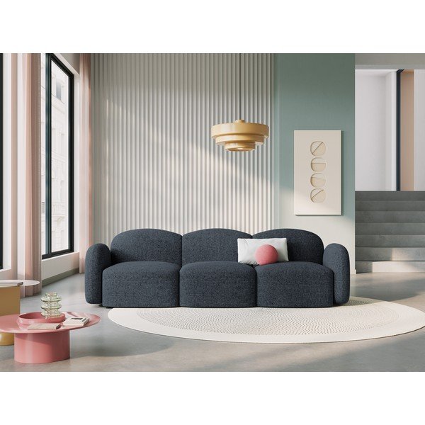 Canapea albastră 272 cm Blair – Micadoni Home-image-1