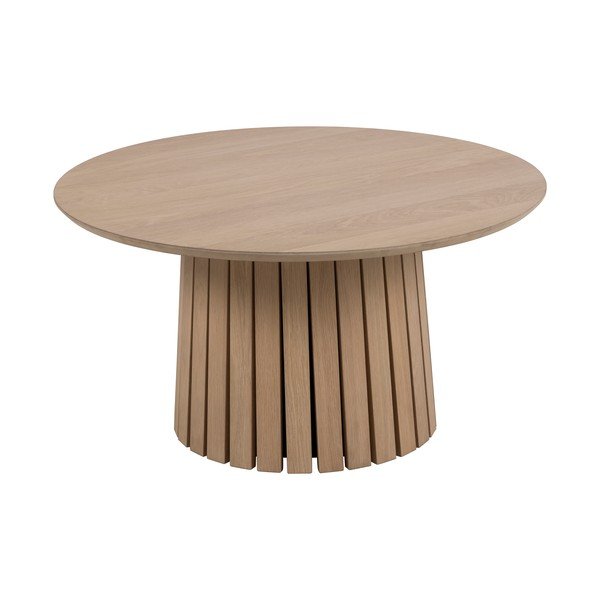 Măsuță de cafea rotundă în decor stejar ø 80 cm Christo - Actona-image-2