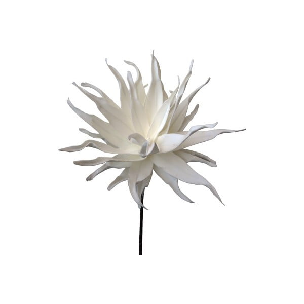 Floare artificială Stardeco, alb 