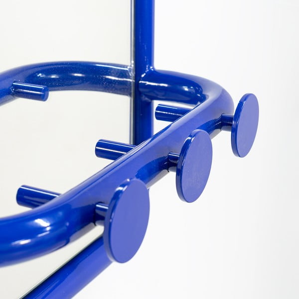 Panou de agățat diverse albastru din metal 35x60x11 cm Retro – Spinder Design-image-3