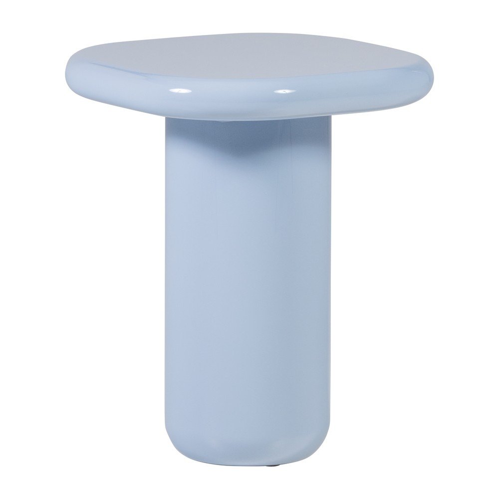 Măsuță auxiliară cu aspect lucios 50x50 cm Zava – WOOOD