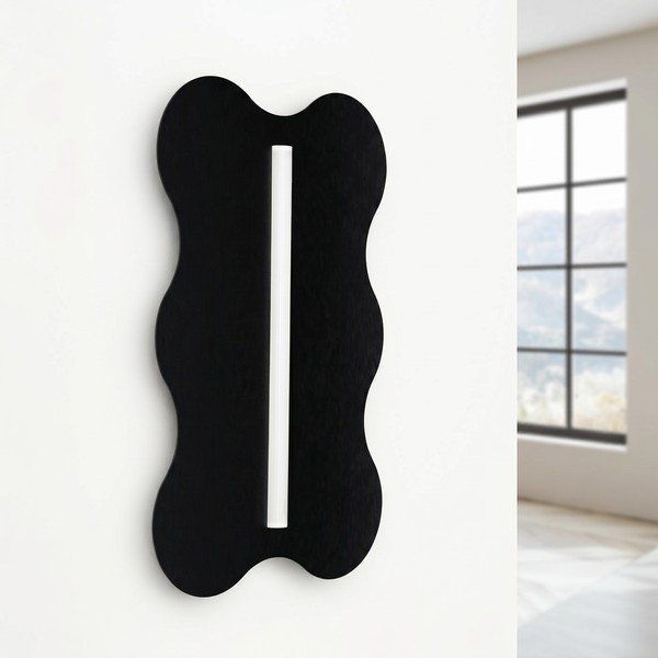 Aplică de perete neagră din metal KLOVER – Thoro-image-3