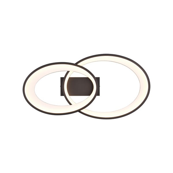 Plafonieră neagră-albă LED 30x57 cm Malaga – Reality-image-2