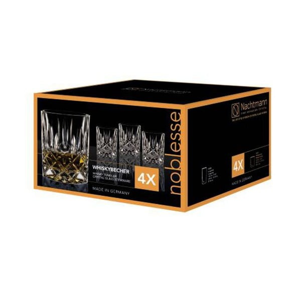 Set 4 pahare whisky din cristal Nachtmann Noblesse, 295 ml-image-4