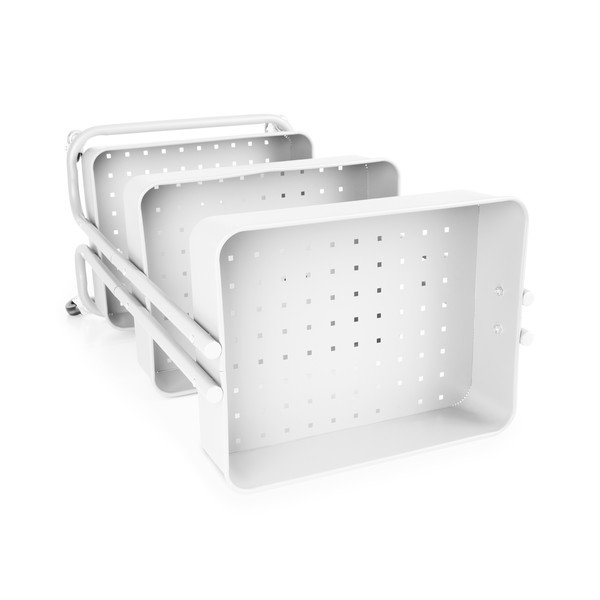 Măsuță de servire cu roți din metal 36,5x43 cm Grena – Compactor-image-4