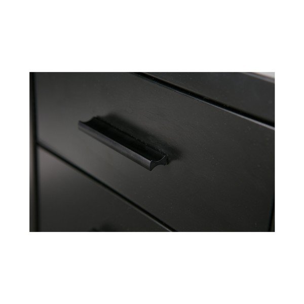Dulap mobil cu sertare De Eekhoorn Soof, negru-image-2