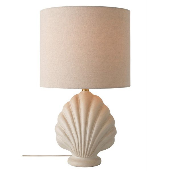 Veioză albă/bej din polirășină (înălțime 58 cm) Shelley – Ellos Home