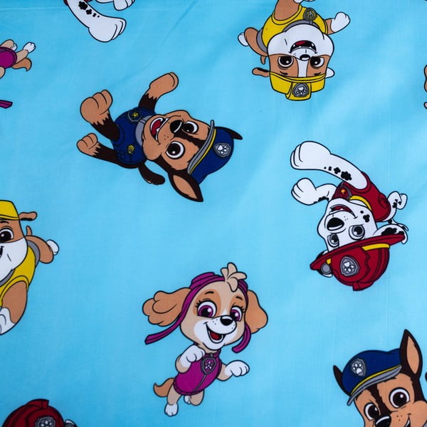 Lenjerie de pat pentru copii din microfibră pentru pat de o persoană 140x200 cm Paw Patrol – Jerry Fabrics-image-4